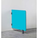 Photo : Séparateur WC Maternelle Bleu turquoise - Gris foncé RAL 7043