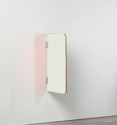 Séparateur Urinoir Stratifié Fixation Mur Blanc