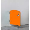 Séparateur WC Maternelle avec Forme Lune Orange Vinyle
