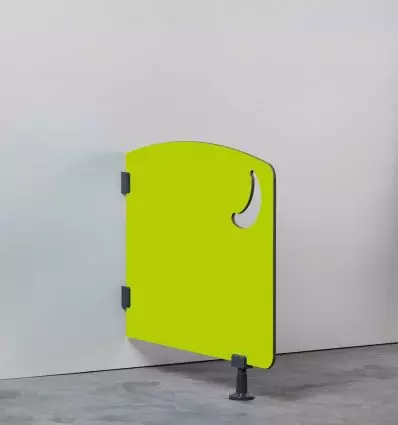 Séparateur WC Maternelle avec Forme Lune Vert Pomme