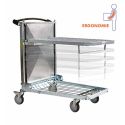 Photo : Chariot à Niveau Constant 300 kg Ergonomique - 600 x 800 mm