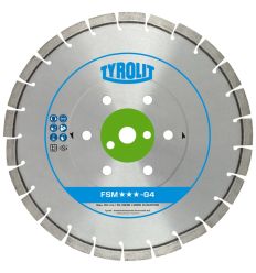 Disque diamant 350 béton frais - sciage de sol