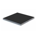 Photo : Praticable de scène Quick Lock 1 x 1 m - Résine pastillée noire