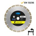 Photo : Disque diamant 400 universel - scie de table Ø 350 mm
