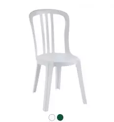Chaise bistrot plastique empilable