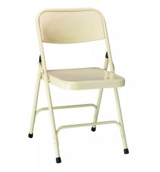 Chaise salle des fêtes pliante en acier