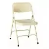 Chaise salle des fêtes pliante en acier