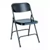 Chaise salle des fêtes pliante en acier