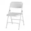 Chaise salle des fêtes pliante en acier