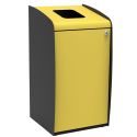 Photo : Poubelle de tri sélectif 80 litres Jaune - Plastique - Non