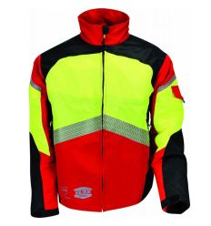 Veste Bucheron Solidur Classe 1 couleur rouge