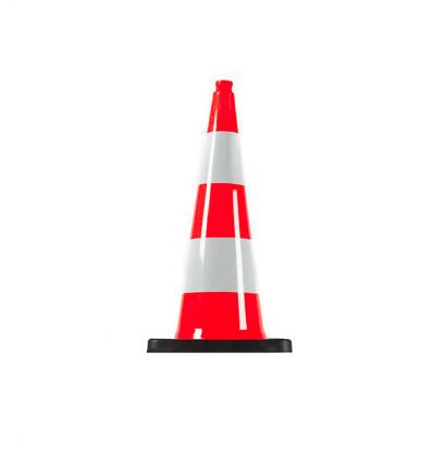 K5a - Cône de signalisation 750 mm lesté orange