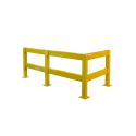 Photo : Barrière de protection industrielle rectangle 1 m - 0 poteau d'angle 90°