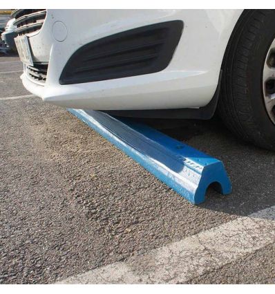 butée de parking pour voiture en polyethylène 
