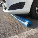 Photo : Butée de parking pour voiture en polyéthylène Blanc - Aucun