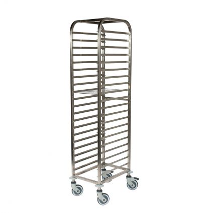 Échelle pâtissière 600 x 400 en inox 15 niveaux