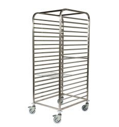 Échelle boulangerie 600 x 800 mm en inox