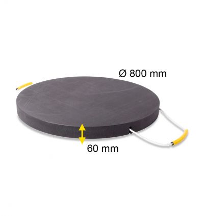 Plaque de calage Ø 800 x 60 mm