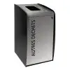 Poubelle de tri sélectif 80 litres avec sticker autres déchets
