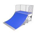 Photo : Courbe skatepark L. 3450 x l. 1250 x H. 990 mm