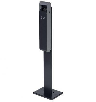 Cendrier sur Pied en Acier galvanisé 3 litres