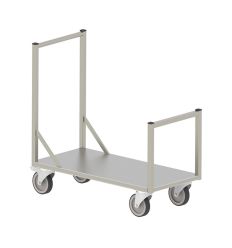 Chariot à farine en inox