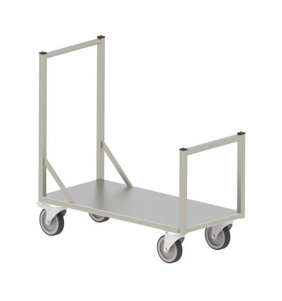 Chariot à farine en inox