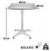 Dimension de la table Bolero design 1