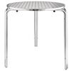 Table CHR en aluminium design