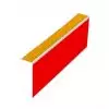 Nez de marche jaune et rouge