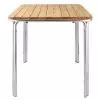 table bistrot aluminium design 3