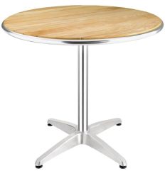 table bistrot exterieur aluminium design 1