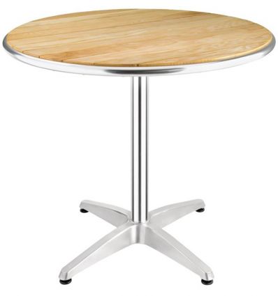 table bistrot exterieur aluminium design 1