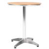 table bistrot ronde aluminium design 1