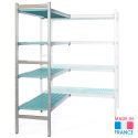 Photo : Module complémentaire d'angle rack chambre froide 531 mm - 400 mm - 3