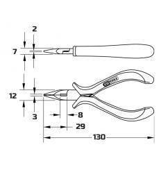 Dimensions Pince pour Électricien