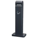 Photo : Cendrier totem avec ou sans corbeille Cendrier seul 12,5 L