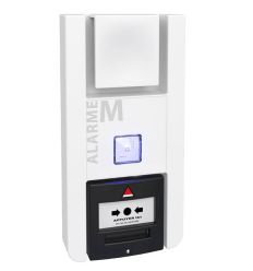 Boitier Alarme PPMS Radio Sonore et Lumineux à Piles