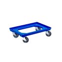 Photo : Chariot porte bac 600x400 boulangerie Bleu