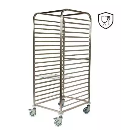 Échelle pâtisserie 600 x 800 mm en inox