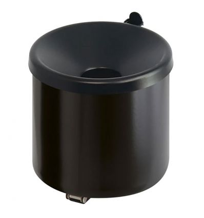 Cendrier mural anti feu 2 litres noire