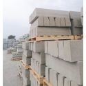 Photo : Bordure T1 en béton