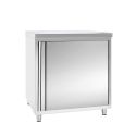 Photo : Meuble Bas Inox 600 mm - 600 mm - Non
