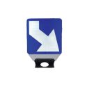 Photo : J5 - Balise de Contournement Auto-Relevable 350 x 350 mm - Vers la droite