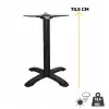 Pied de table Bolero en fonte 13,5 kg