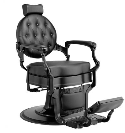 Fauteuil Barbier Vintage Noir