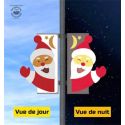 Photo : Panneau de Noël rétroréfléchissant