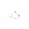 Photo : Clip inox pic anti pigeon gouttière (lot de 100)