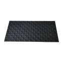 Photo : Bande Podotactile TPU pour Extérieur Noir signalisation RAL 9017 - 600 x 412 mm - À coller (colle non incluse)