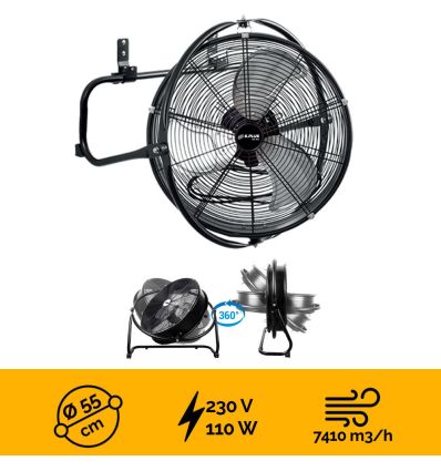 Ventilateur mural professionnel